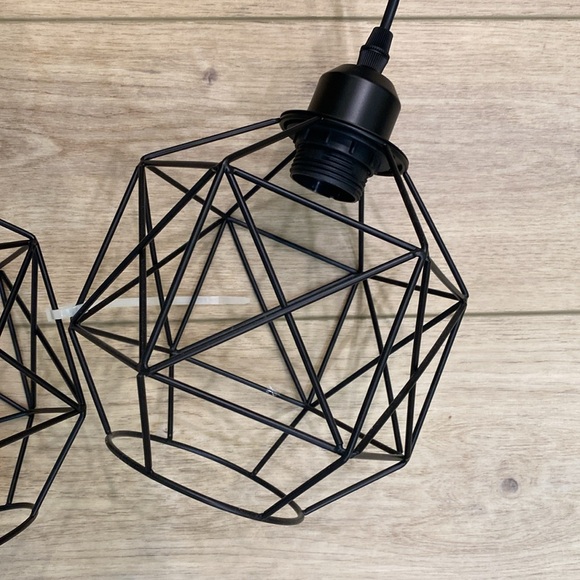 Industrial Cage Pendant Lights - Picture 2 of 7